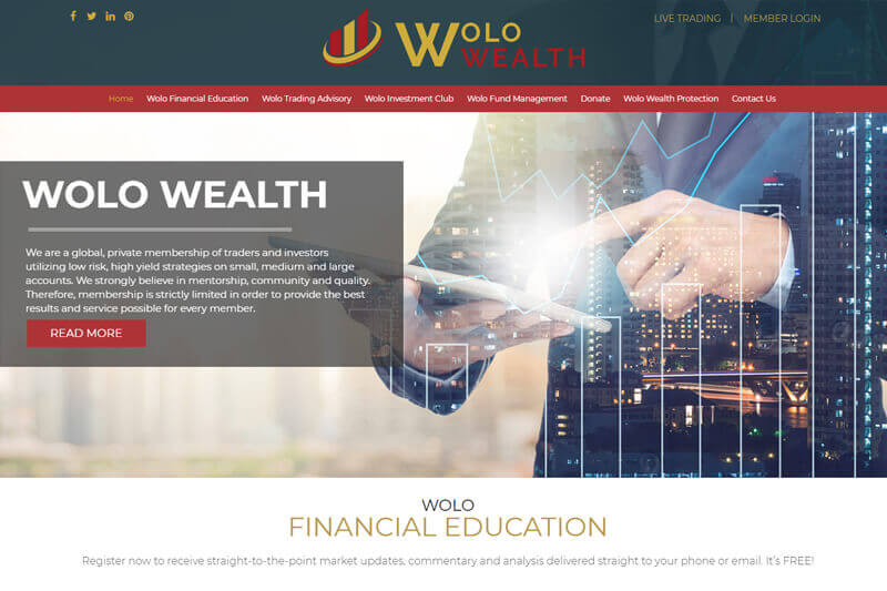 Websites project by IO Technologies